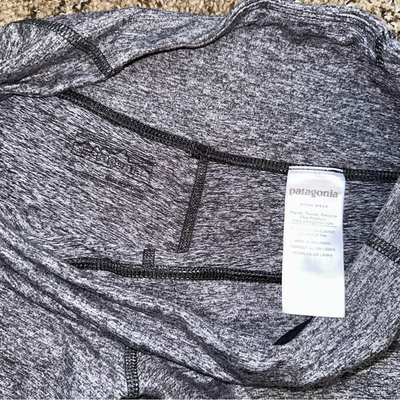 Patagonia Women’s S Heathered Grey 20” Activewear Capri Leggings - Picture 7 of 11